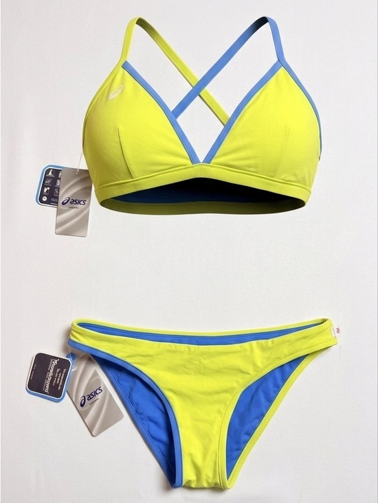Asics Other - ASICS Kanani Reversible Athletic Bikini Set NWT-size Large